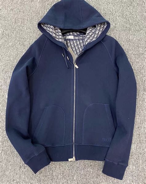 dior hoodie - blue|dior zip up hoodie.